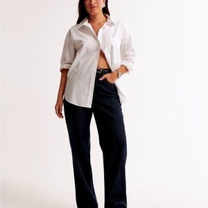 Abercrombie Curve love High Rise- Black Jeans NWT